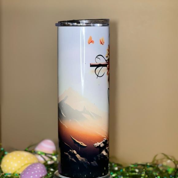 NIB Faith Sublimated 20 oz Insulated Tumbler - Picture 4 of 6